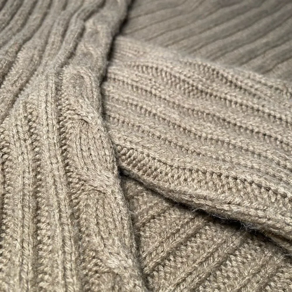 SHEIN Drop Shoulder O-Ring Quarter Zip Sweater size M Fall Winter - Picture 11 of 12